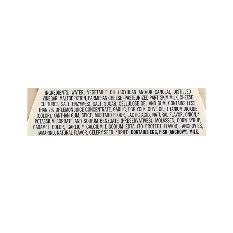 Ken's Steak House Dressing Lite Creamy Caesar 16 Ounce (Pack