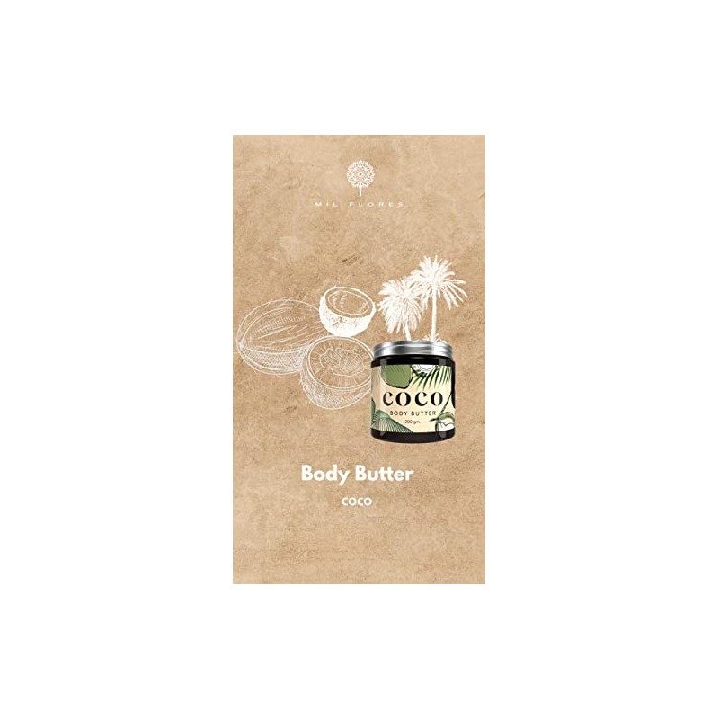 Mil Flores - Body Butter Coco 200 g | Hidrata