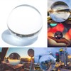 80mm Transparent Sphere K9 High Purity Photography Crystal Lens Ball
