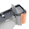 Hersmay L Angle ZV-E10 Quick Change Base Plate with Wooden
