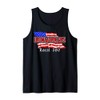Ironworkers Local 580 NYC American Flag Patriotic Tank Top