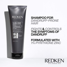 Redken Redken Anti-Dandruff Shampoo, For Dandruff Control, Soothes Scalp, For Dry & Flaking Scalp, Dermatologist Tested, Scalp Relief, 8.5 fl.oz./250ml