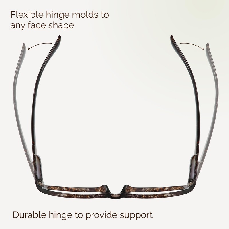Gaoye 4-Pack Readers for Women, Blue Light Blocking Reading Glasses,
