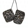 A Pair of Hanging Dice - Cheetah