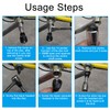 EUZUXU Crank Arm Puller Removal Tool Bicycle Extractor Pedal Road