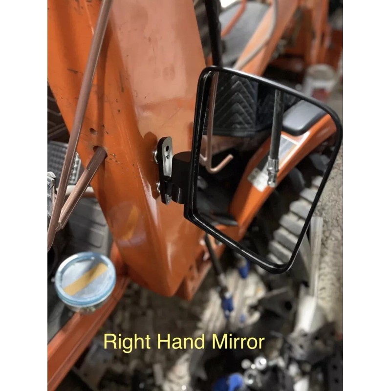 John Deere 2-MAGNETIC TRACTOR MIRRORS SIDE VIEW KUBOTA B JOHN