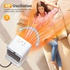 AIDENOEY Space Heater with 3 Modes，1000W Energy Efficient Quiet Mini