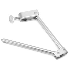 QWORK® Brake Hose Clamp, Alloy Steel, Suitable for Brake Oil Pipes, Fuel Hoses, Water Pipes