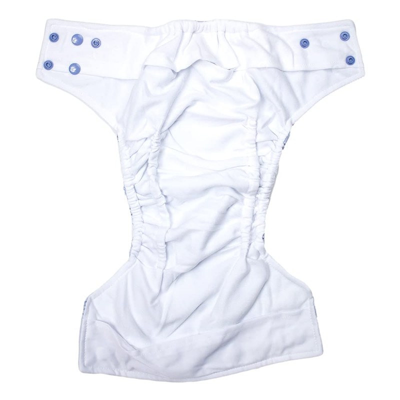 Pocket Nappy - Blue Giraffe