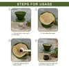 Coffee Dripper, Reusable Silicon Resin Coffee Filter Collapsible Cone Filter