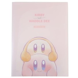 Kamiojapan Kirby Star Pocket File, 10 Pocket Clear File, A4/Popping Up, New Entrance