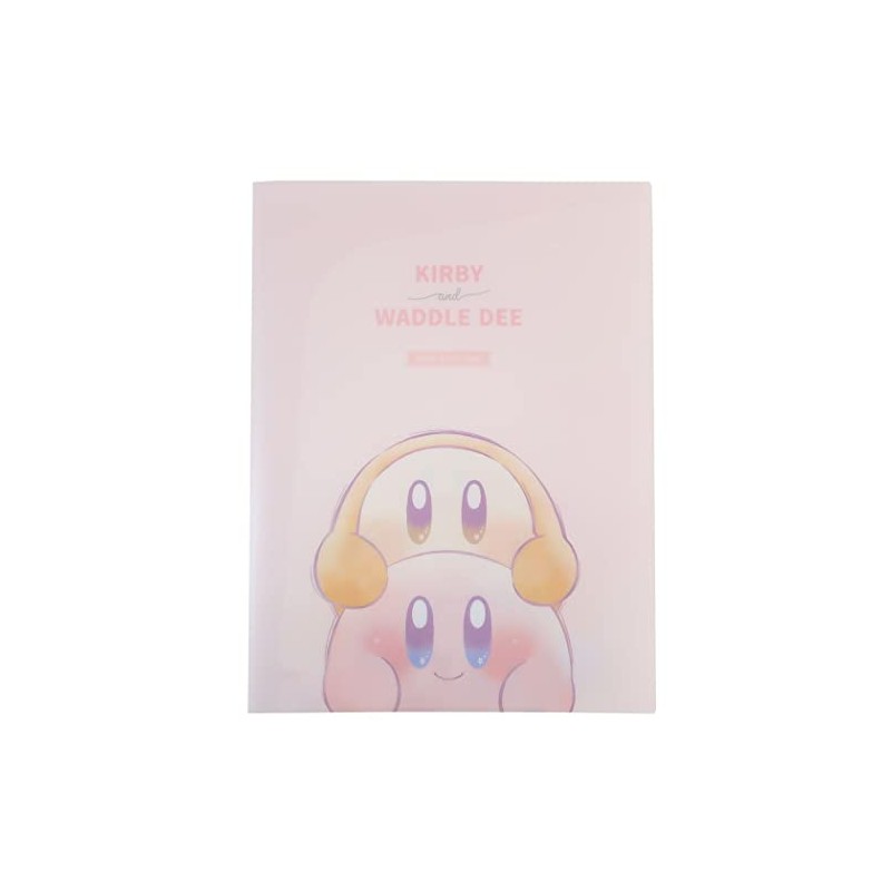 Kamiojapan Kirby Star Pocket File, 10 Pocket Clear File, A4/Popping