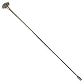 Midwest Hearth Universal Valve Key for Gas Fire Pits and Fireplaces - Polished Chrome (24-Inch)