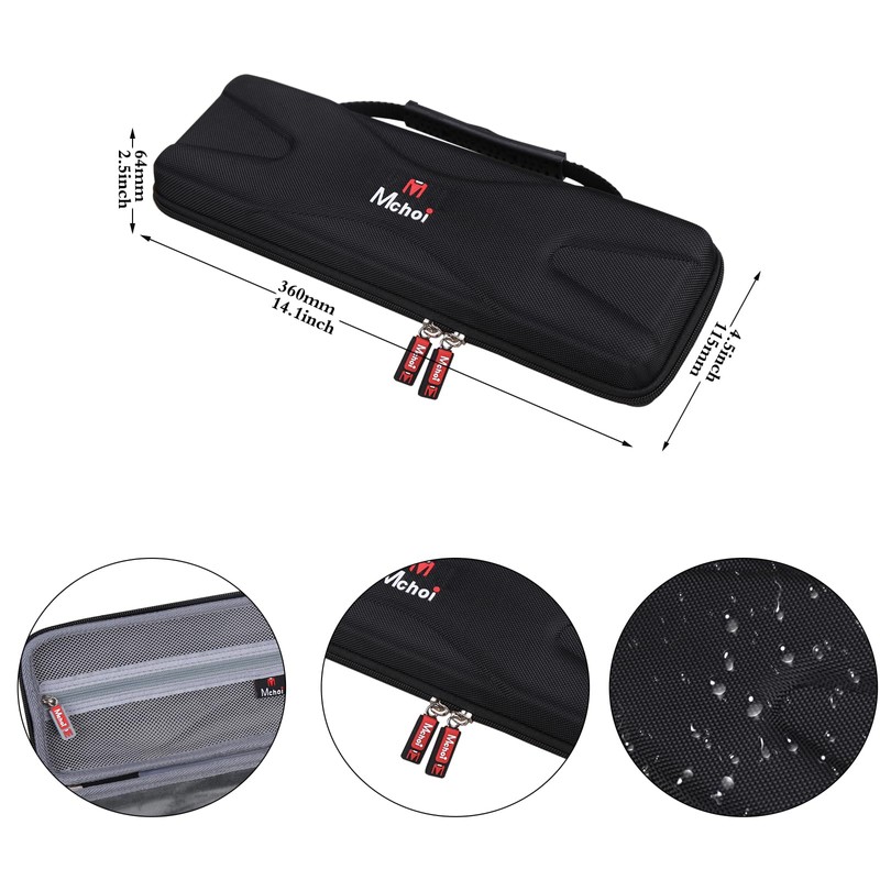 Mchoi Hard Portable Case Compatible with Hercules DJControl Starlight Pocket