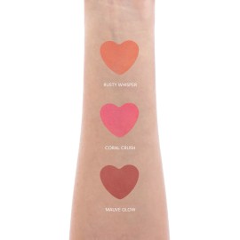 Rubor Amor Us Blush Melted Heart Rubor Matte En Crema 1 Pza Tono Del Maquillaje 3 Mauve Glow