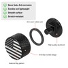 Anodized Aluminum Welding Hood Fasteners for Pipeliner Helmet, USA Flag