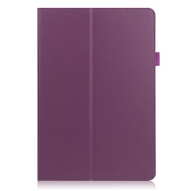 elitegadget Case for TCL Tab 8 LE 8.0 inch (2023 Release, Model: 9137W) - Slim Lightweight Folio Stand Cover PU Leather Case Cover + 1 Stylus (Purple)