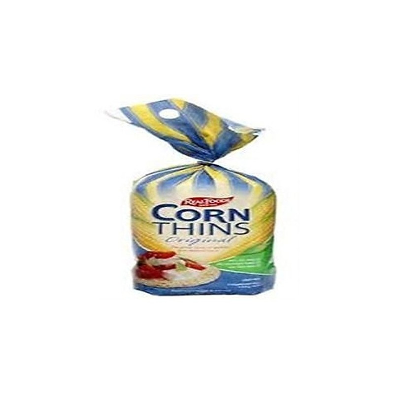 (6 PACK) - Realfoods - Corn Thins Original | 150g