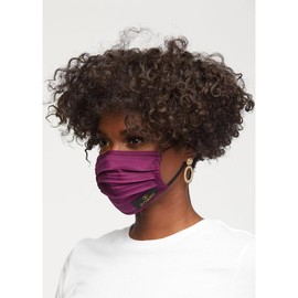 Uzo 2 Layer Reusable Face Mask (Plum)-Clearance - Color: Purple, Size: XL