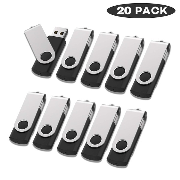 32GB USB Flash Drive 20 Pack, RAOYI USB Stick 32GB