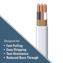 SOUTHWIRE COMPANY #28827455 250' 14/2 W/G NM Cable