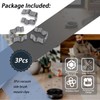 XTPTFABS Stainless Steel Vacuum Side Brush Mount Clips Compatible with
