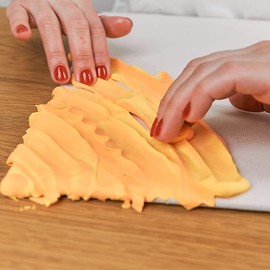 OKTO Irises Art Craft Kits for Adults UK - Similar to Painting by Numbers for Adults, Air Dry Clay Modelling Kit, Arts and Crafts for Adults, Craft Kit