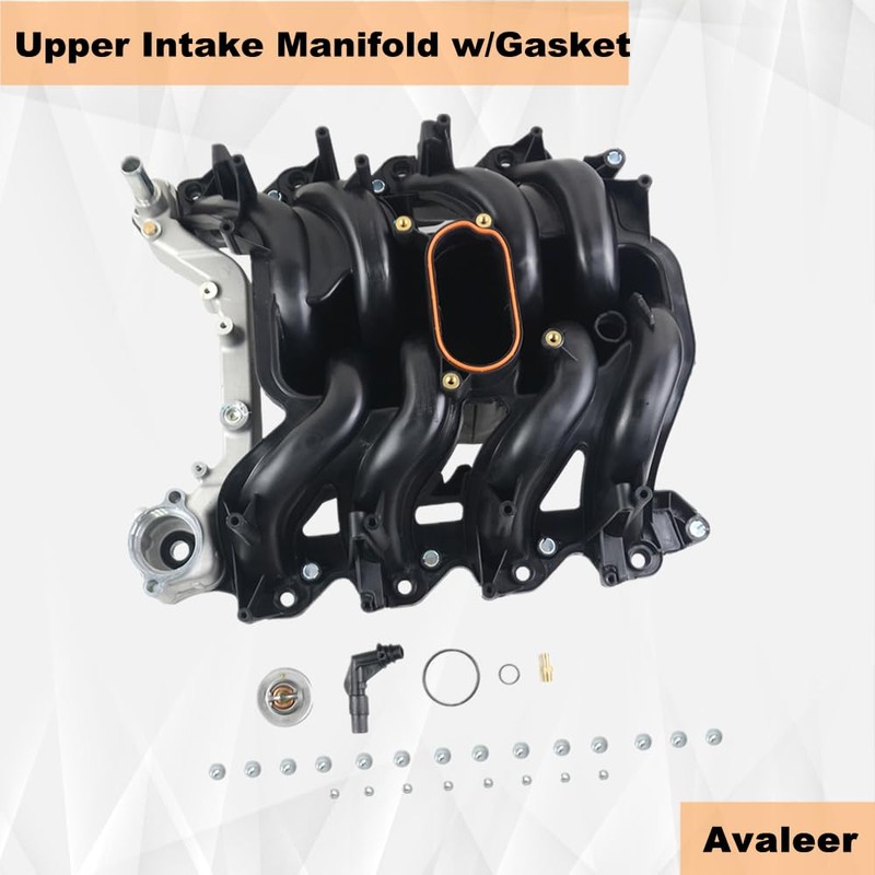 615-188 Upper Intake Manifold w/Gaskets Replacement for 2000-2003 Fo-rd E150