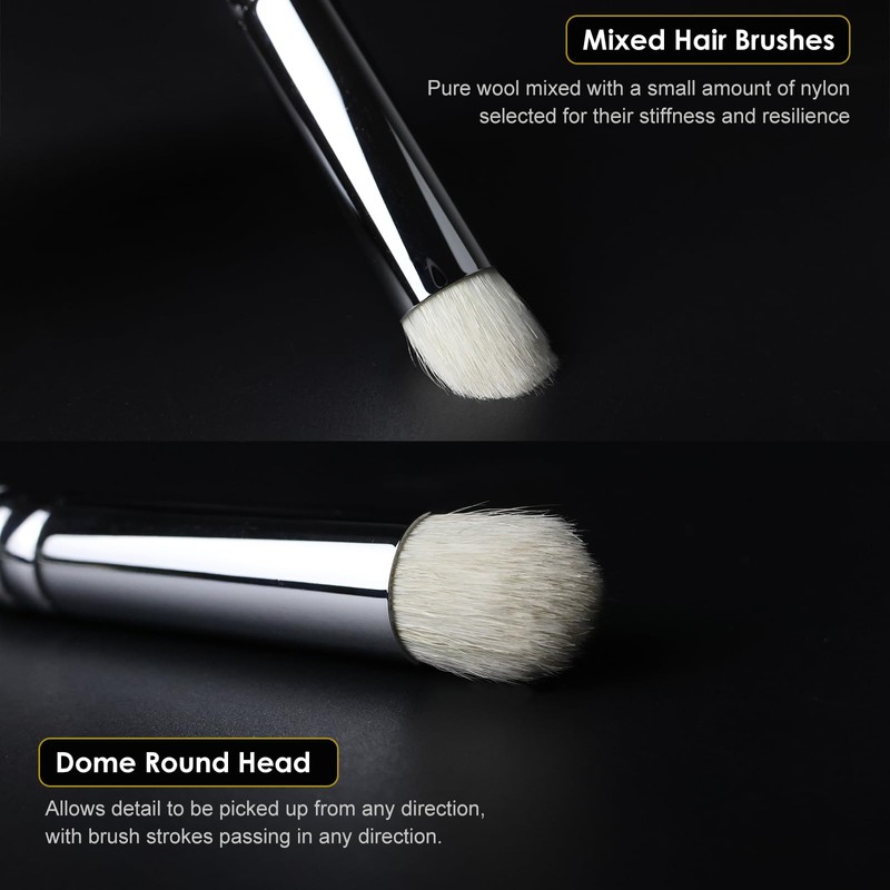 6 Pcs Dry Brush, Miniature Paint Brushes, Dry Brush Miniature