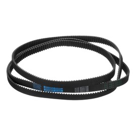 sourcing map HTD-5M Rubber Timing Belt 410 Teeth, 2050mm Pitch Length x 15mm Width x 3.6mm Height, Closed Loop Pulley Timing Belt