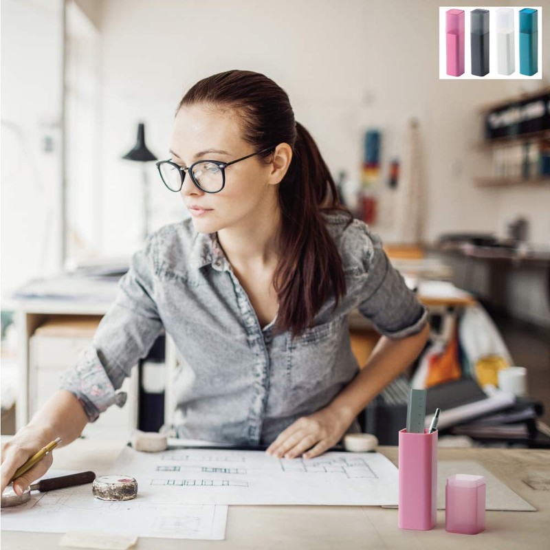 Sonic UT-2904-GL UT-2904-GL Hard Stand Pencil Case, Gray