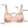 Playtex Women's Secrets Body Revelations Underwired Bra Solid, Opaque, Skin-Coloured,