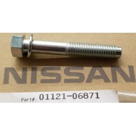 Nissan 01121-06871 Bolt w/ Lock Washer m10 x 1.5 60mm UHL - 14mm Wrench