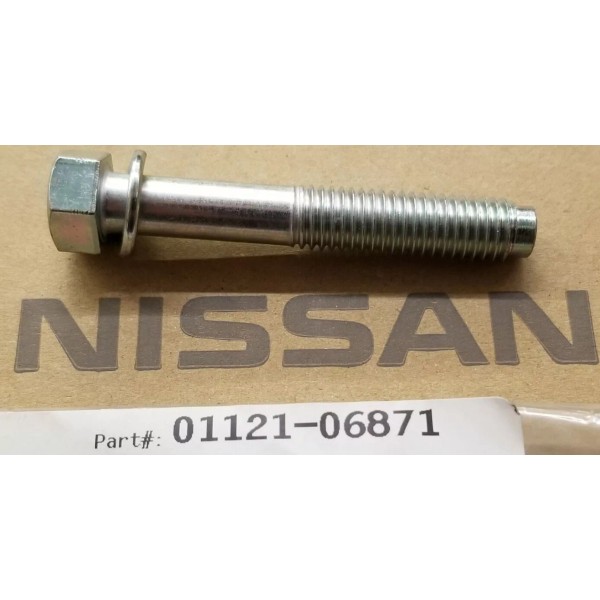 Nissan 01121-06871 Bolt w/ Lock Washer m10 x 1.5 60mm