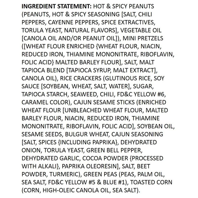 Snak Club Spicy Party Snack Mix, 6.75 Ounce (Pack of