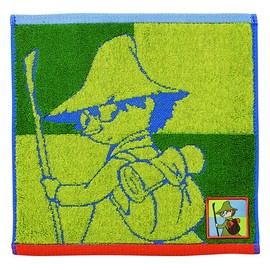 Marushin Moomin 1405034300 Mini Towel, Moomin, Snufkin Color, Cotton, Birthday Gift, Gift