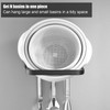 Foldable Telescopic Bathroom Household Wall Shelf Hook Multifunctional Storage Washbasin