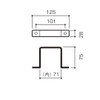 sanuki Stainless Steel Faucet, Post Support Hardware 70 Corners for