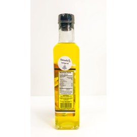 Smude's Brand Cold Pressed Sunflower Oil – 8 oz. Glass Bottle | Healthy & Versatile Cooking Oil, High Oleic, Heart Healthy | All Natural, Chemical Free, 100% Pure, Unrefined | Gluten Free, Dairy Free, Non-GMO, Vegan, Kosher