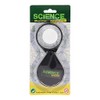Johntoy Science Exploder magnifying glass black 8,5 cm