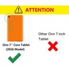 8Wireless Screen Protector and Case for Onn 7 Inch Core