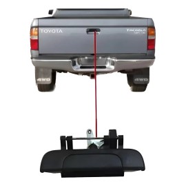 Manija Tapa Trasera Negra Toyota Tacoma 1995 1996 1997 1998