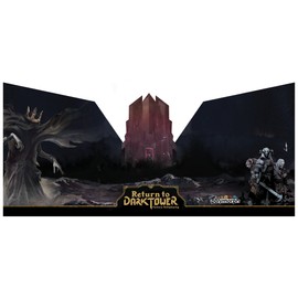 Return to Dark Tower: RPG Adversary GM Screen - Roleplaying Game Accessory, Full-Color 3 Panel Screen