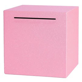 Piggy Bank for Adults,Safe Piggy Bank Made of Stainless Steel,Can Only Save The Piggy Bank That Cannot be Taken Out (Pink, 4.72IN)