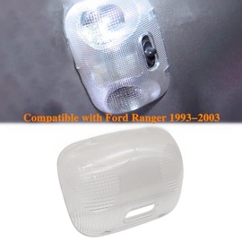 AOUTTUOA Map Lamp Assembly Compatible with Ford Ranger 1993-2003 Interior Overhead Dome Light Cover # F67Z-13783-AA Interior Ceiling Light Lens
