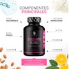 Colágeno Hidrolizado de 90 Cápsulas. Ingredientes naturales: Biotina, Ácido Hialurónico,