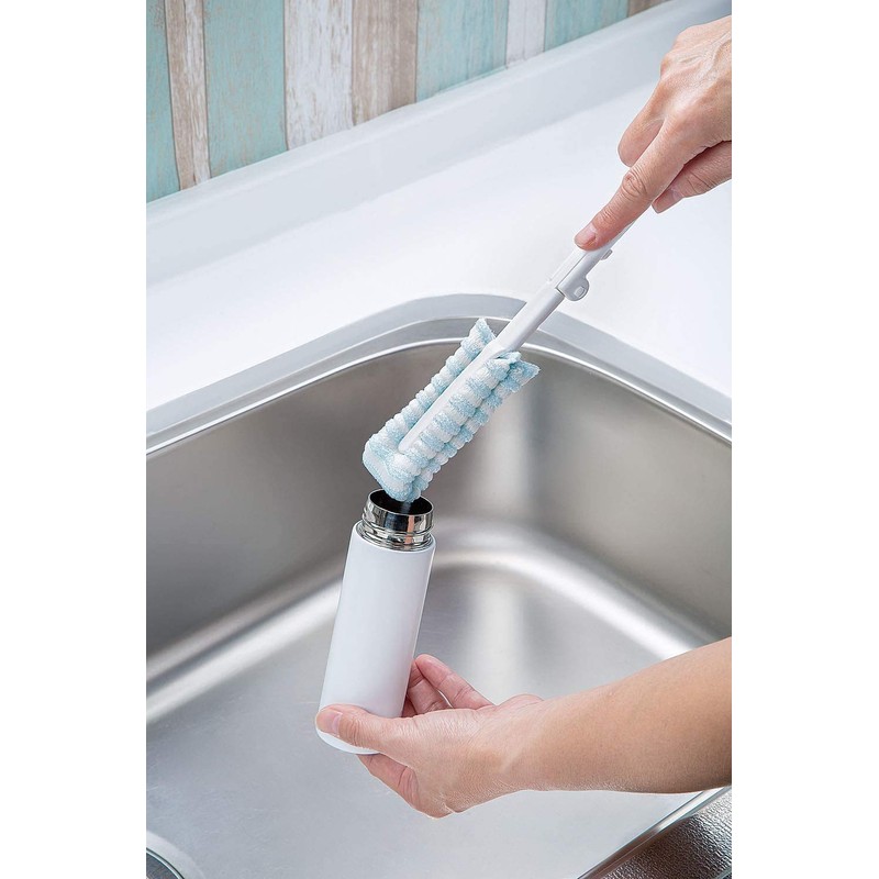 Mameita Bottle Wash Blue (Extended) Width 3.5 cm x Depth