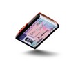 MONDRAGHI® Slim Wallet with Money Clip Original Leather Credit Card