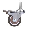 4pcs 2in Universal TPE Rubber Caster Wheel for Medical Equipment