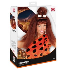 Ladies Caveman/Woman withBone Wig for Hair Accessory Fancy Dress